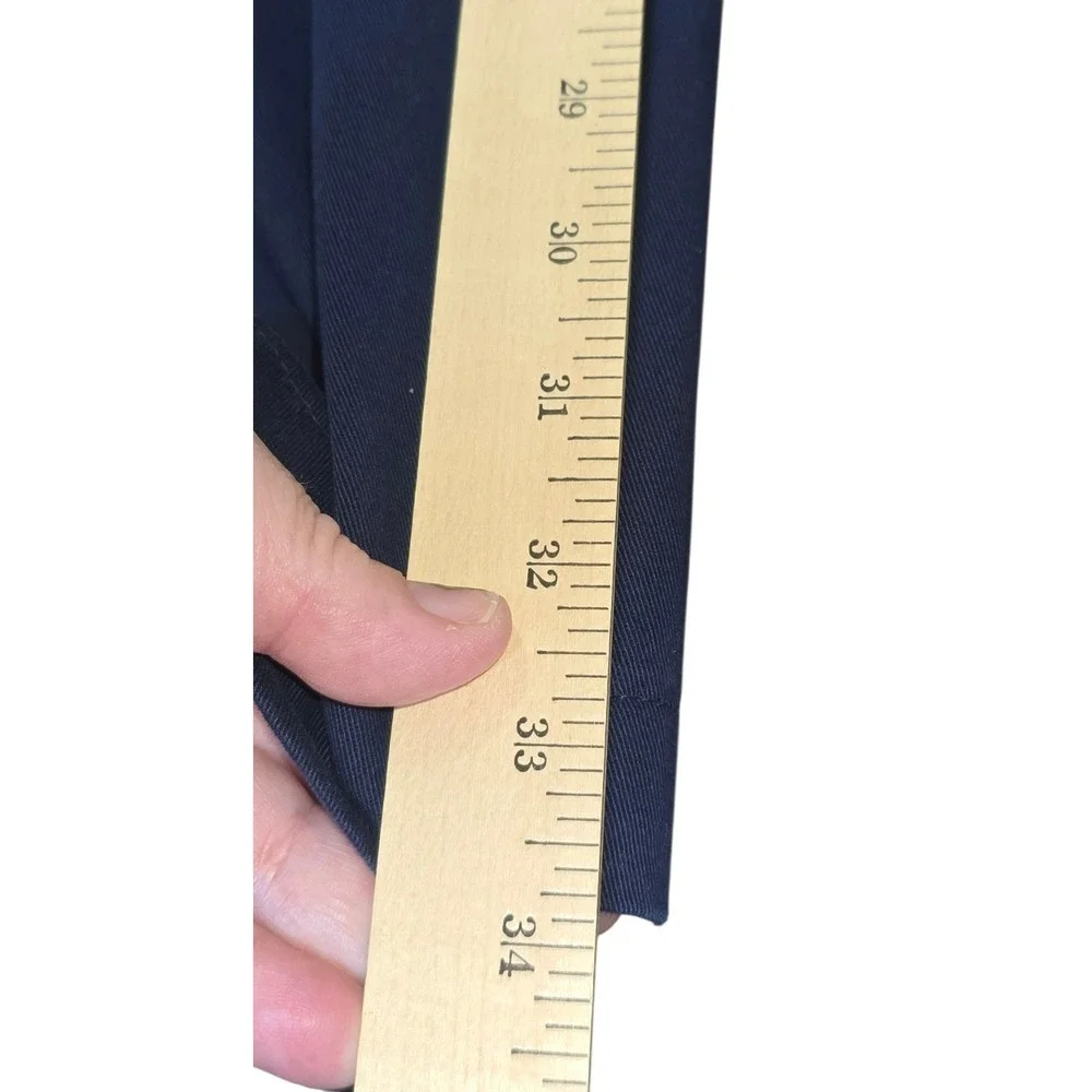 Lands End 2 Long‎ Traditional Fit  Mens 40x34 Pants Long Utility Work Dress
